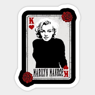 Vintage Card Marilyn Manroe Sticker